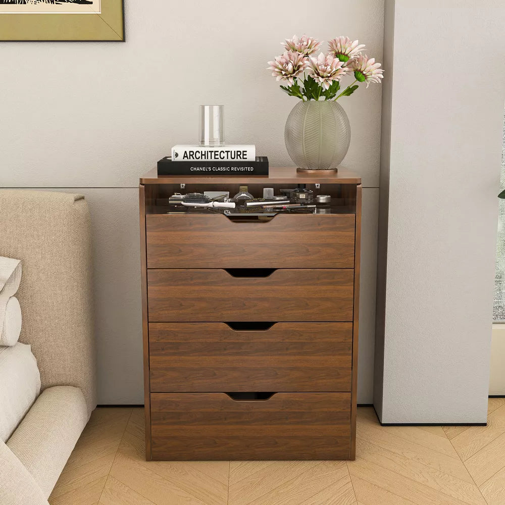 3-in-1 Makeup Vanity Oak